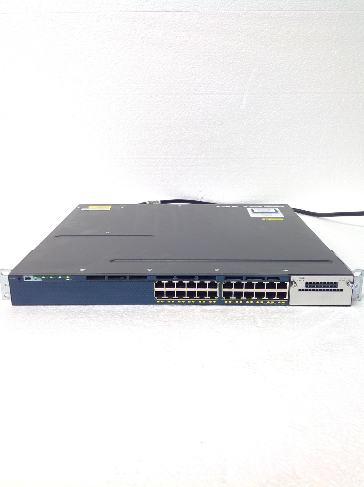 Cisco WS-C3560X-24P-L 24 Port Gigabit PoE+ Ethernet Switch w/ 715W PS, WORKING