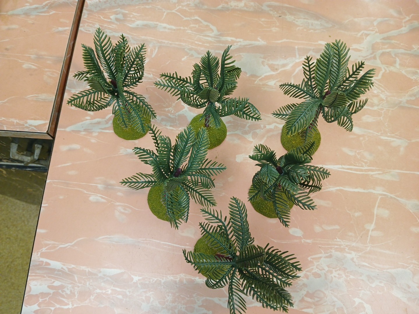 6 based Landscape Large Model Palm Trees wargaming scenery terrain 6"