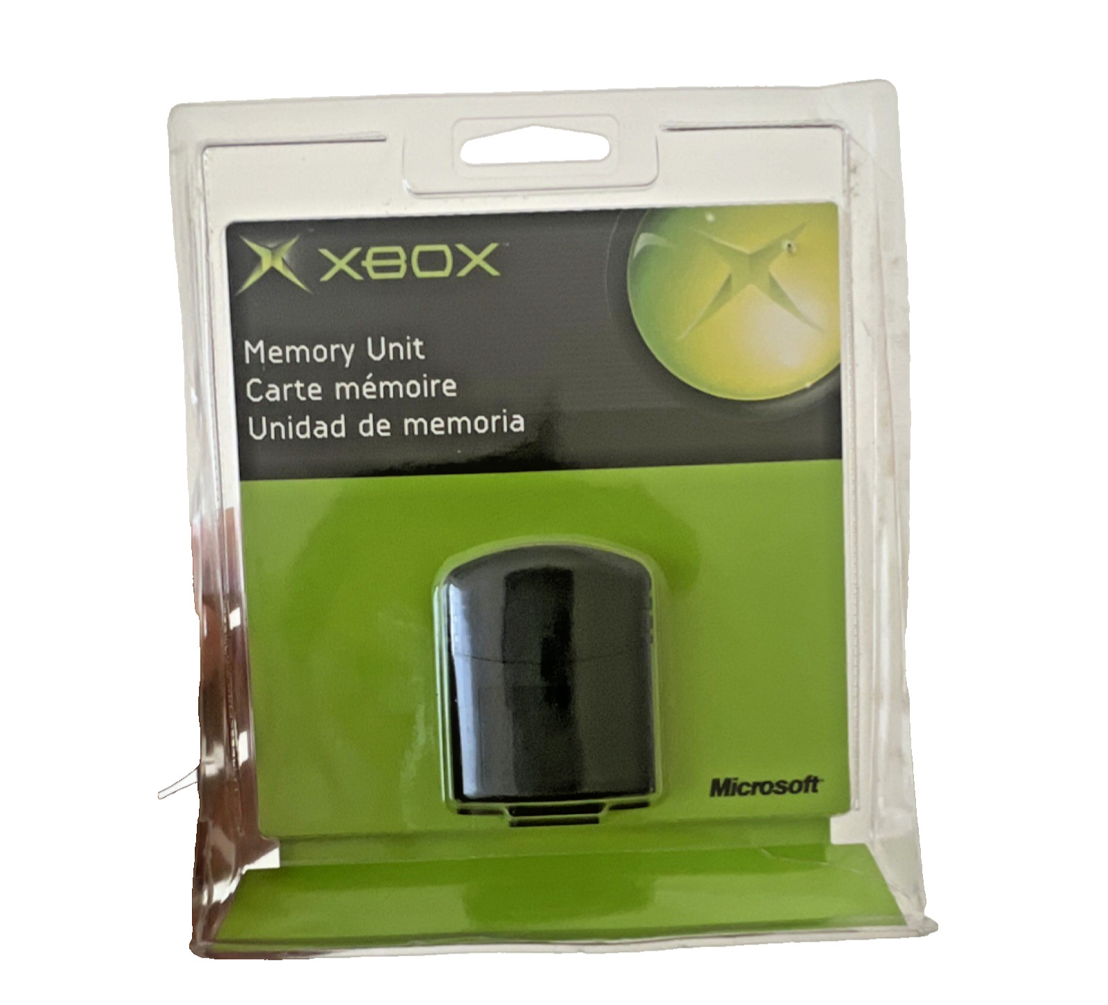 Microsoft Original Xbox Memory Unit Memory Card Black K02-00601 X08-25319 NEW
