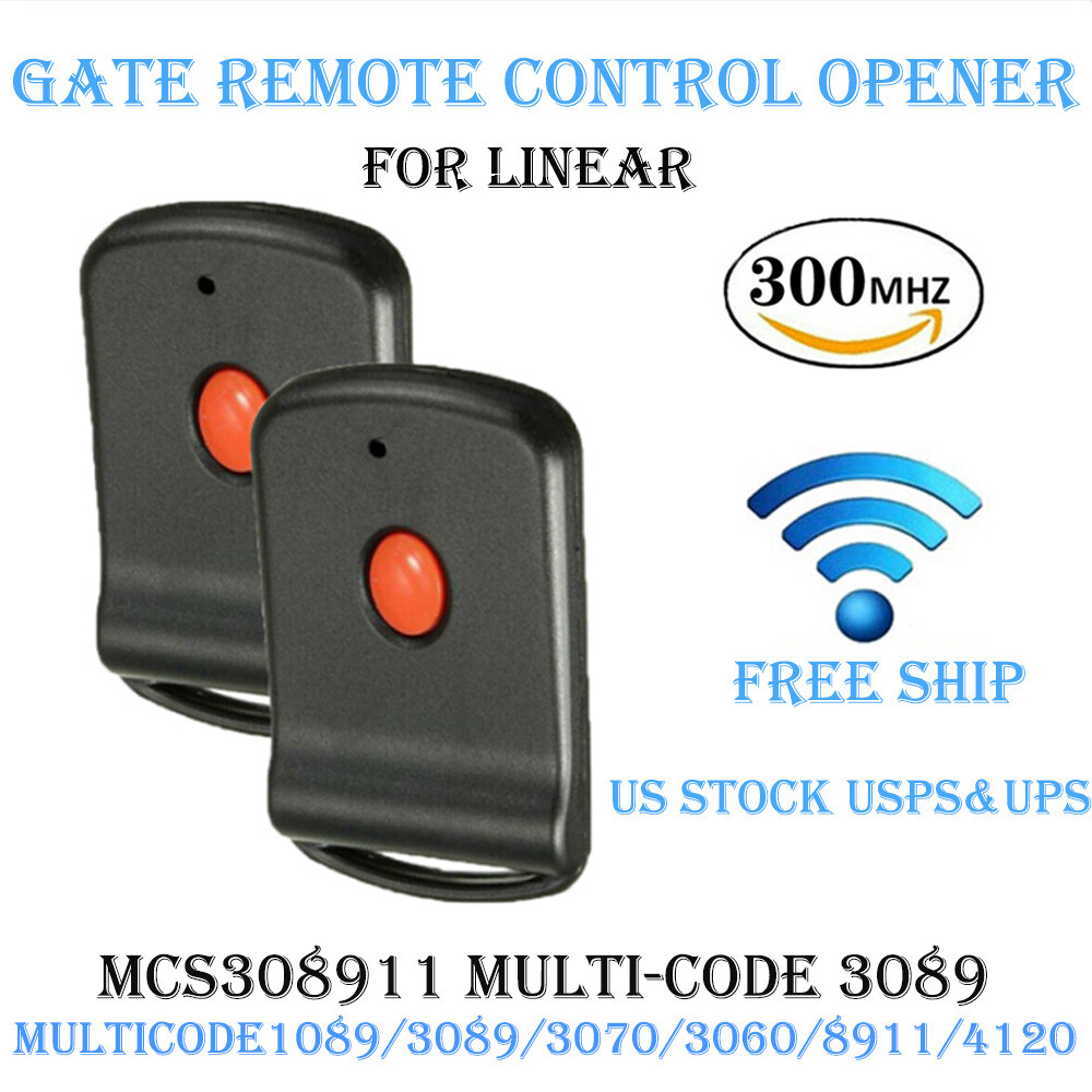 Gate Opener Remote For Linear Remote Control 10 Digit Gate Remote Multicode 3089