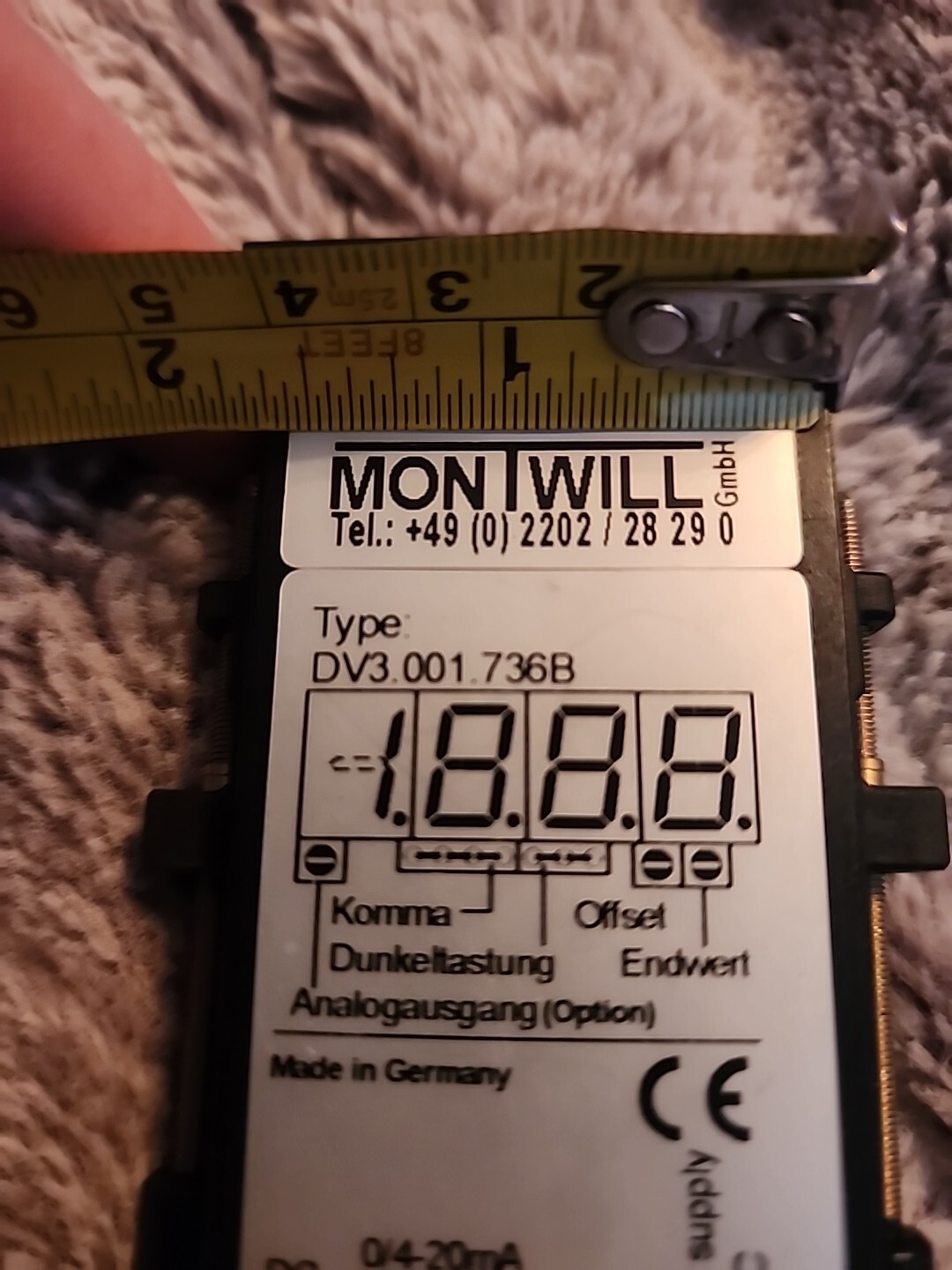 MONTWILL DV3.001.736B