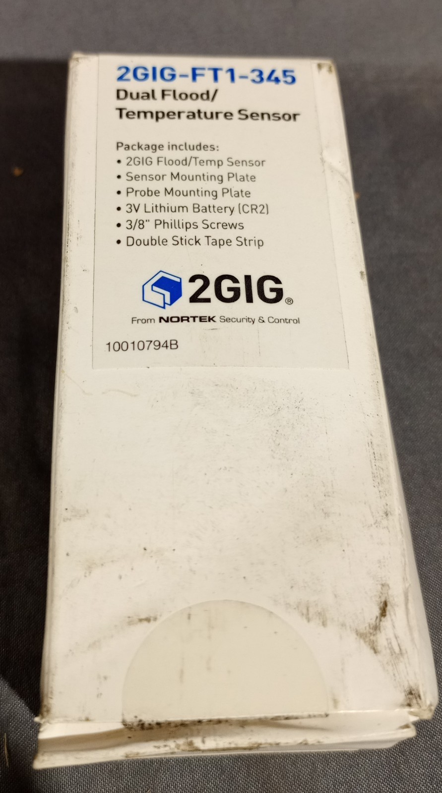 2GIG-FT1-345 Dual Flood/ Temperature Sensor
