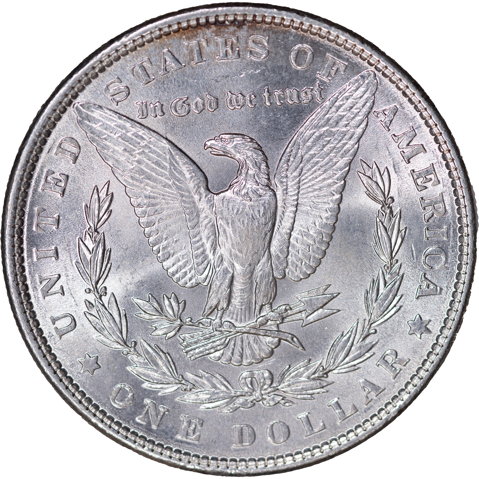 1886 $1 Morgan Silver Dollar ~ UNC Details