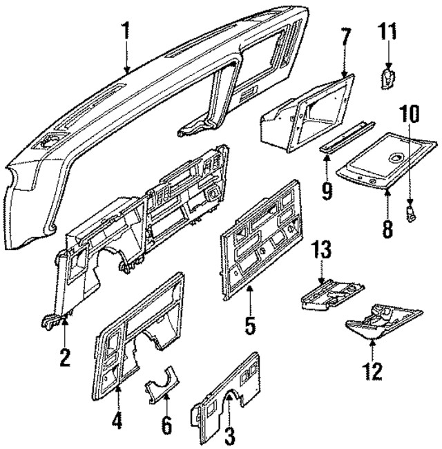 Genuine GM Multi-Purpose Lock Cylinder Case 14044471
