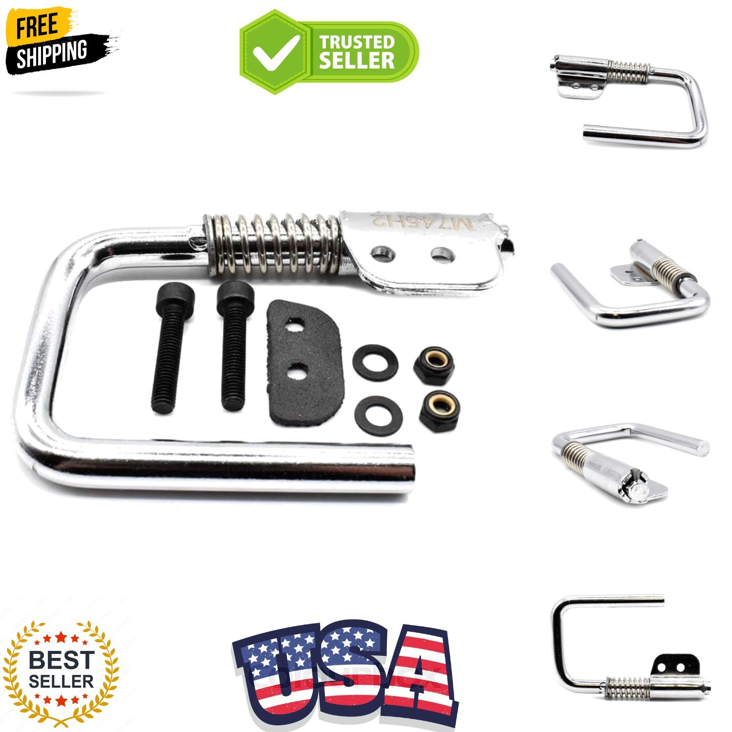 Spring Loaded Rafter Hook/Retractable Nail Gun Hanger Compatible With Hitachi...