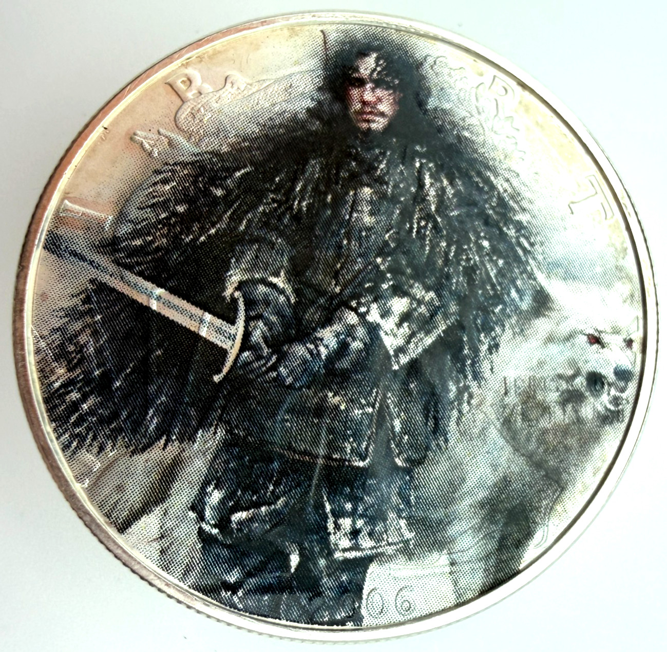 Game of Thrones Jon Snow - American Silver Eagle 1oz .999 Silver Dollar Coin
