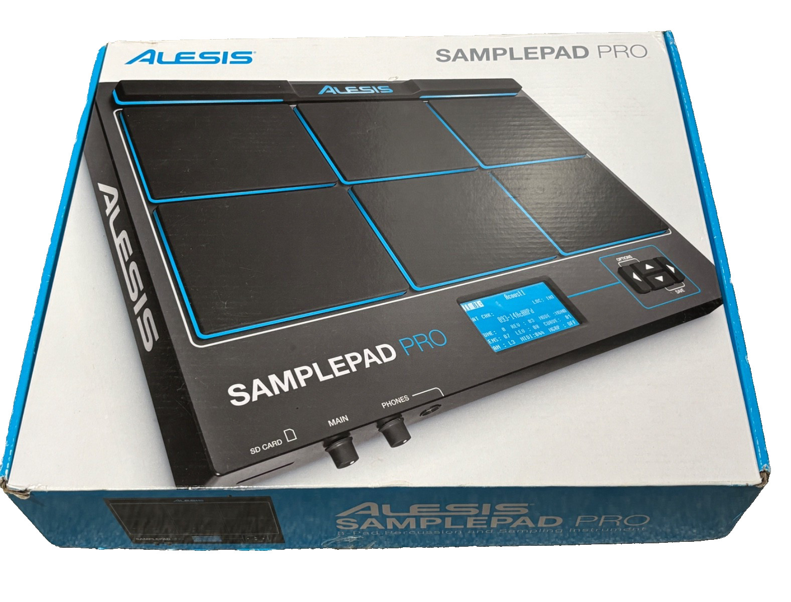 Alesis SamplePad Pro 8-Pad Electronic Percussion Drum Pad | Firmware Updated