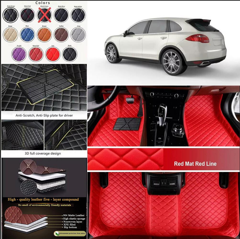 For Mercedes-Benz All Models Luxury Custom Waterproof Carpets Car Floor Mats