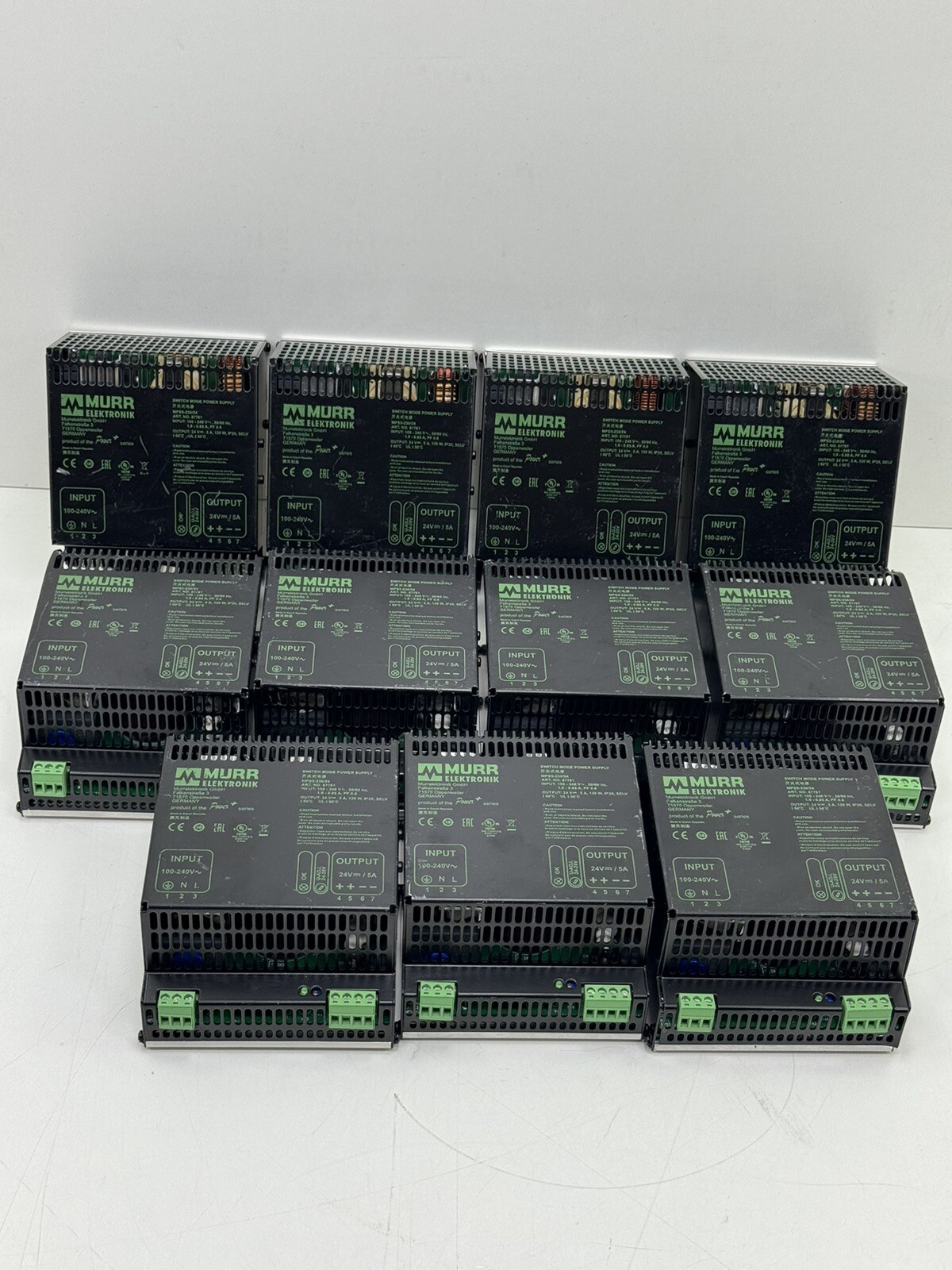 MURR ELEKTRONIK MPS5-230/24  SWITCH MODE POWER SUPPLY ART NO:87761
