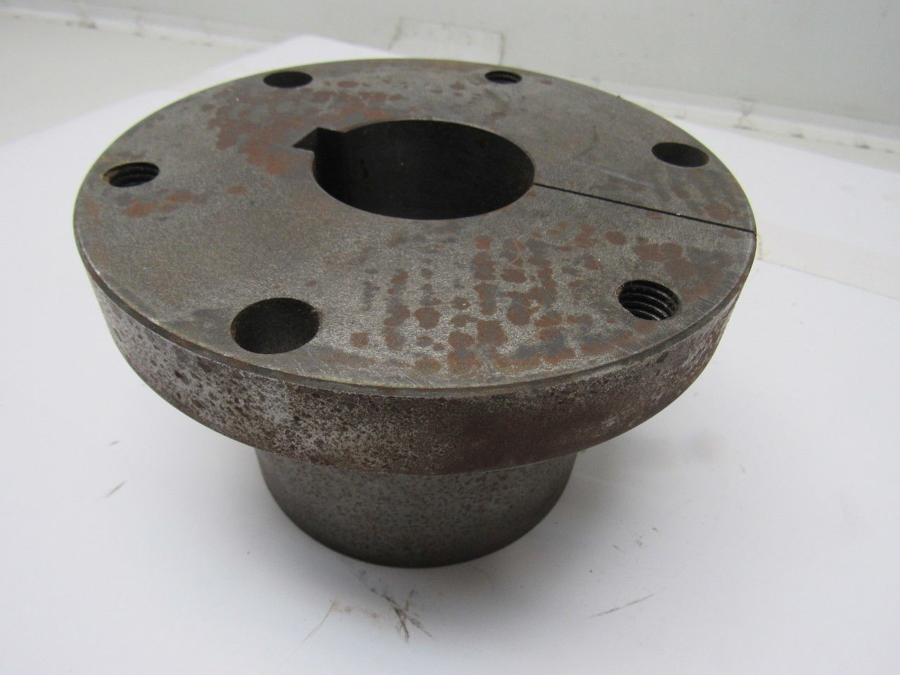 2.5" Finished Bore Steel Split Taper Bushing 7-1/4" OD 4.5" Wide