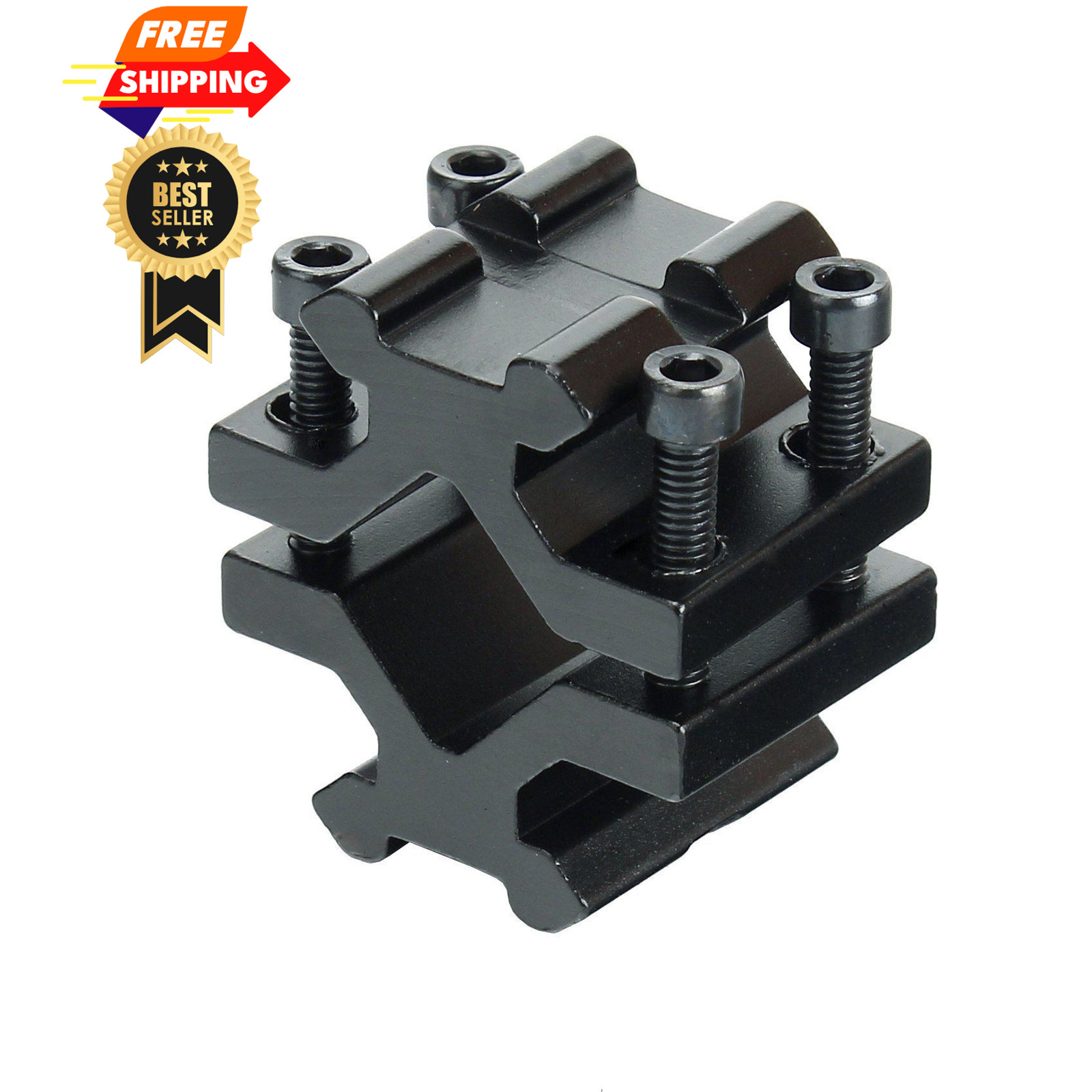 ohhunt Universal Dual Sides Picatinny Rail Rifle Barrel Mount Tube Adapter