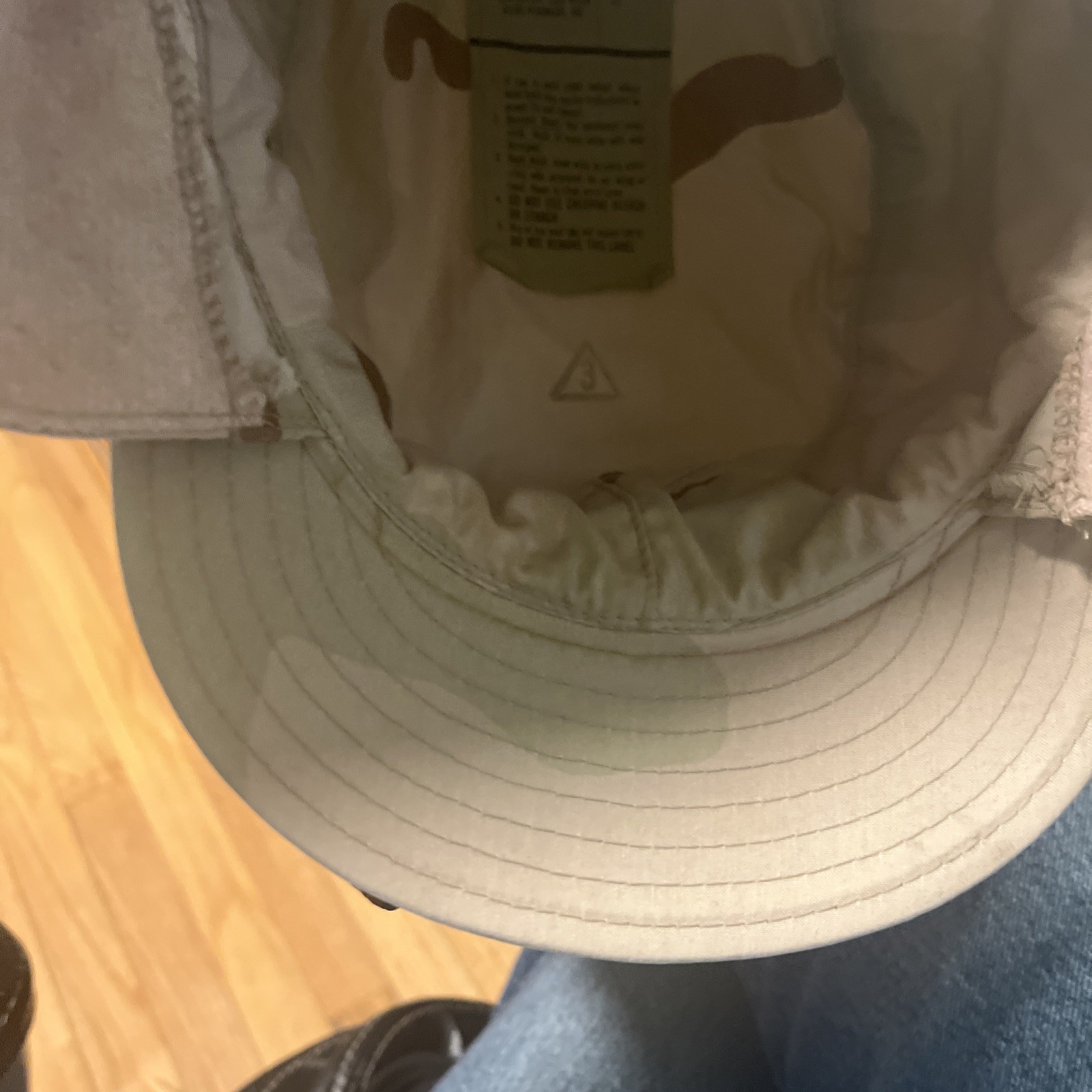 US Military Desert Army Camouflage Pattern Class 2 Hat Cap Size 7 3/8