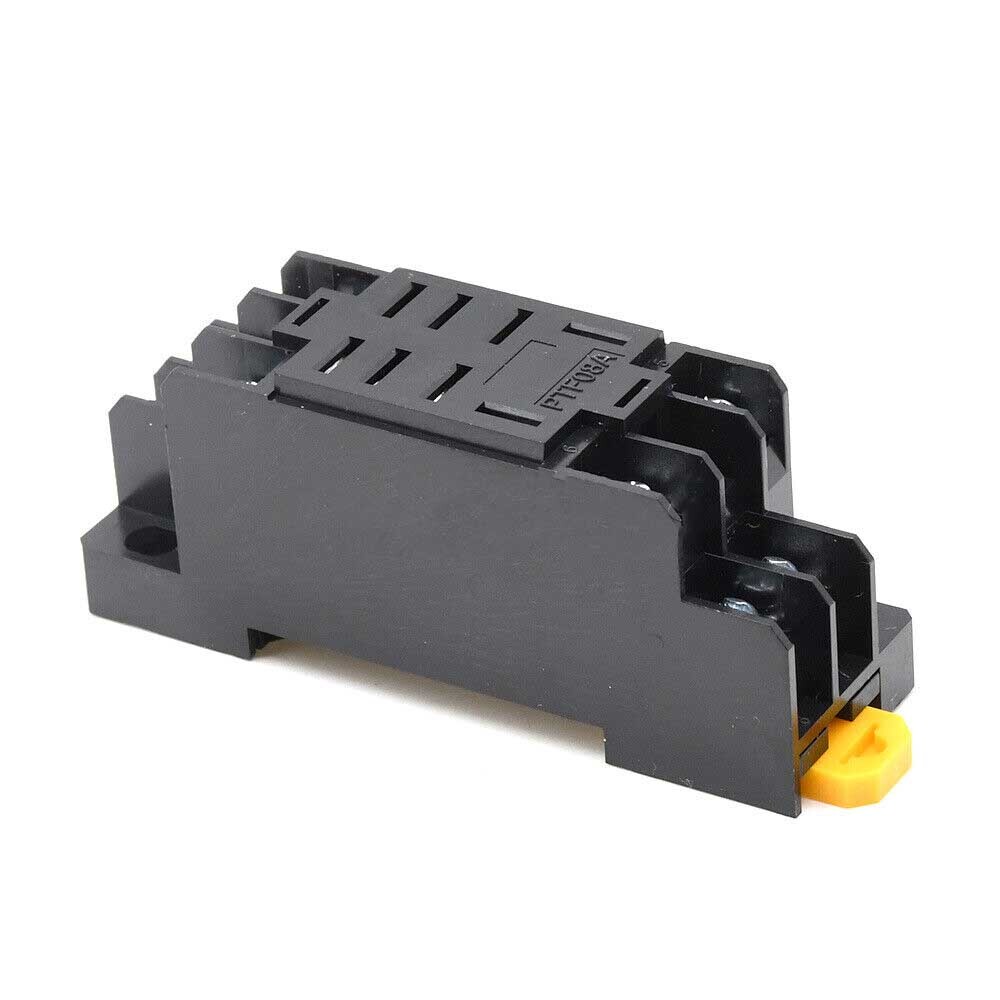 10PCS 12/24/110/220V AC/DC Coil Power Relay LY2NJ DPDT 8Pin HH62P JQX-13F w/Base