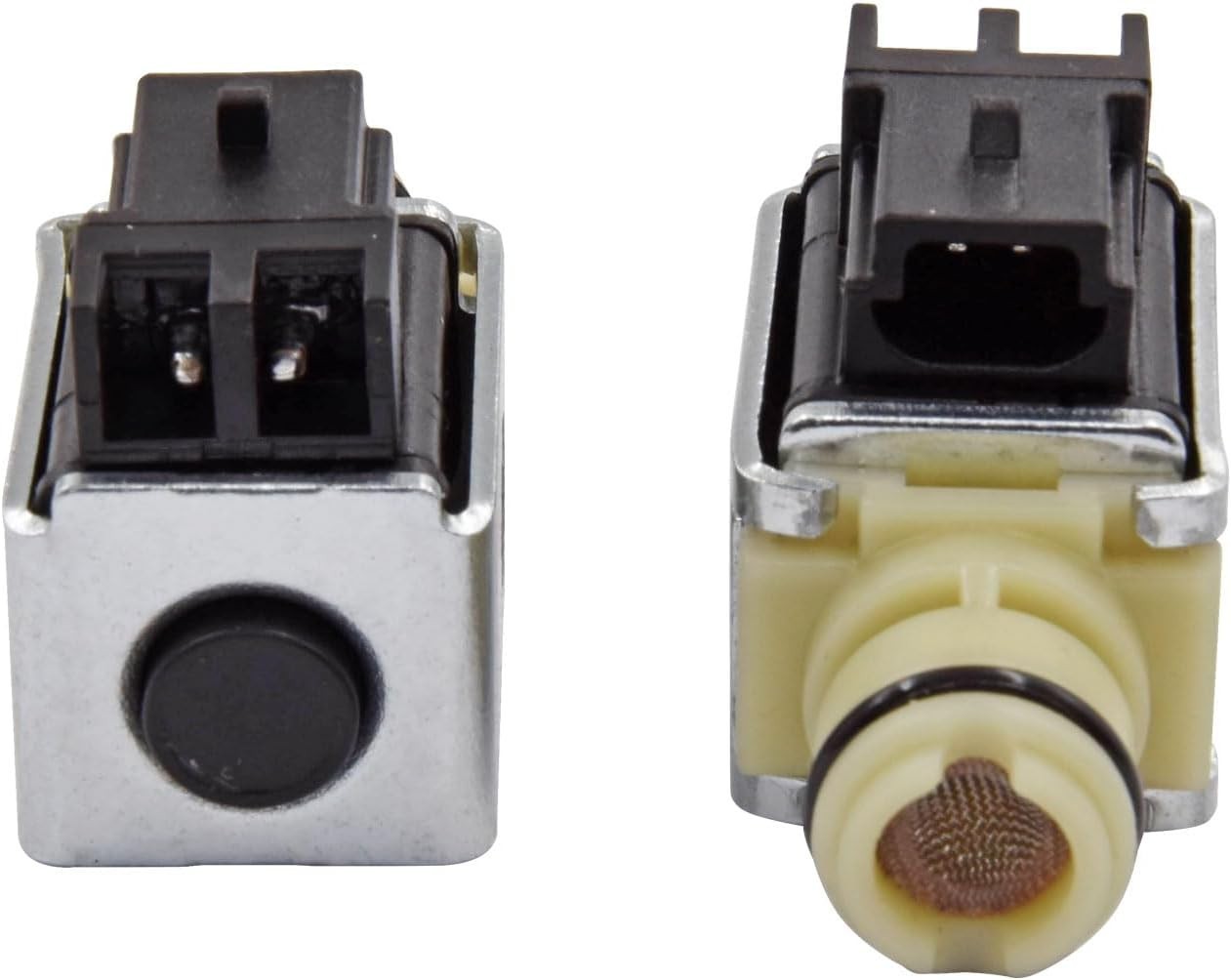 4L60E Shift Solenoid Valve A&B with Transmission Filter Gasket Kit Compatible wi