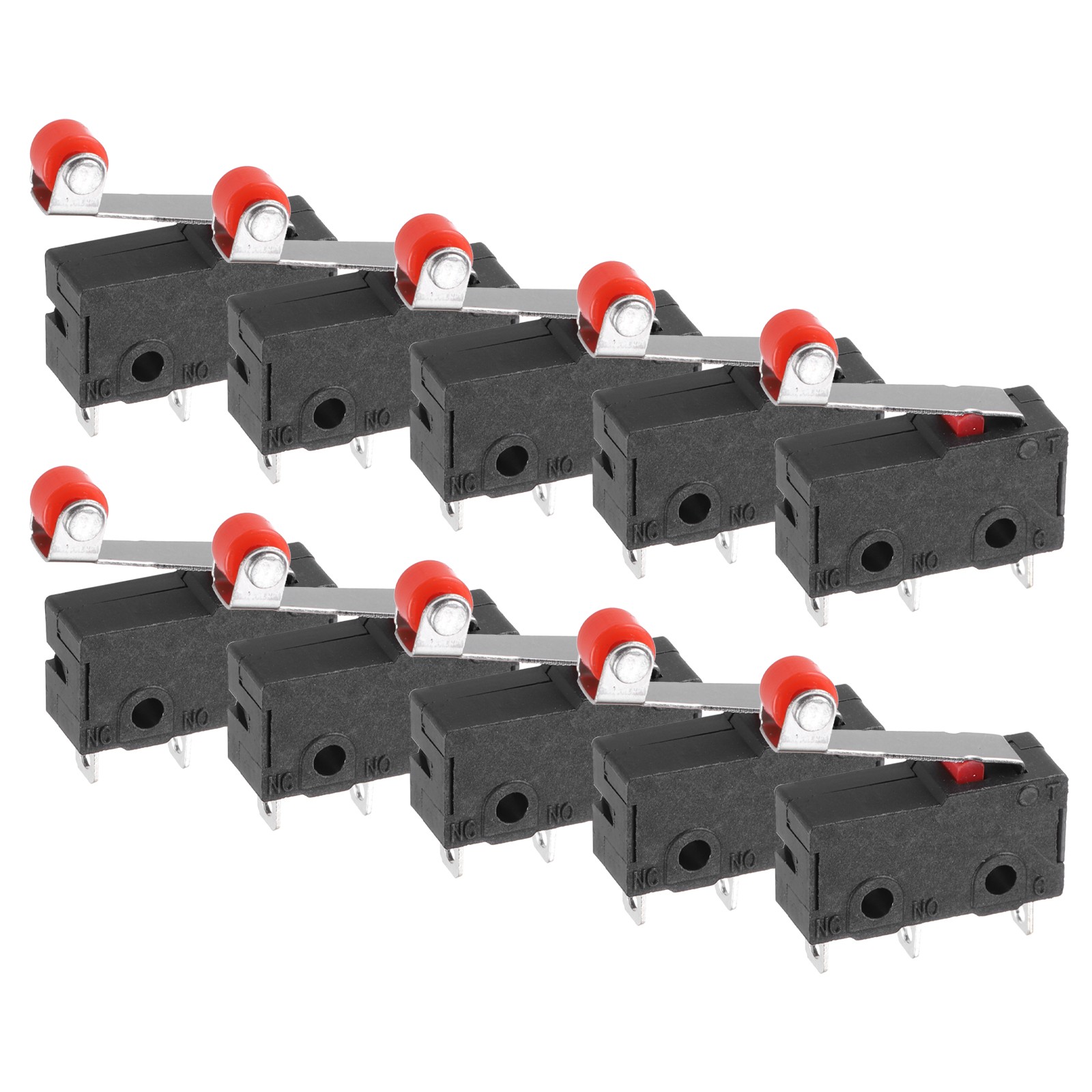 10Pcs KW11-3Z-N 1NO + 1NC Micro Switch 5A 125/250VAC Waterproof Switches