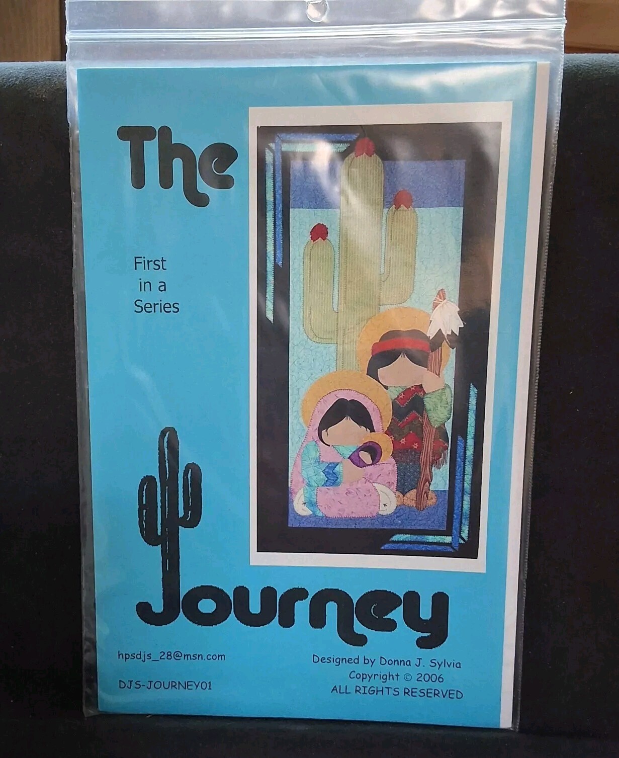 The Journey Cactus Indians DJS-JOURNEY1 Southwestern 2006 Donna Silvia New 1st