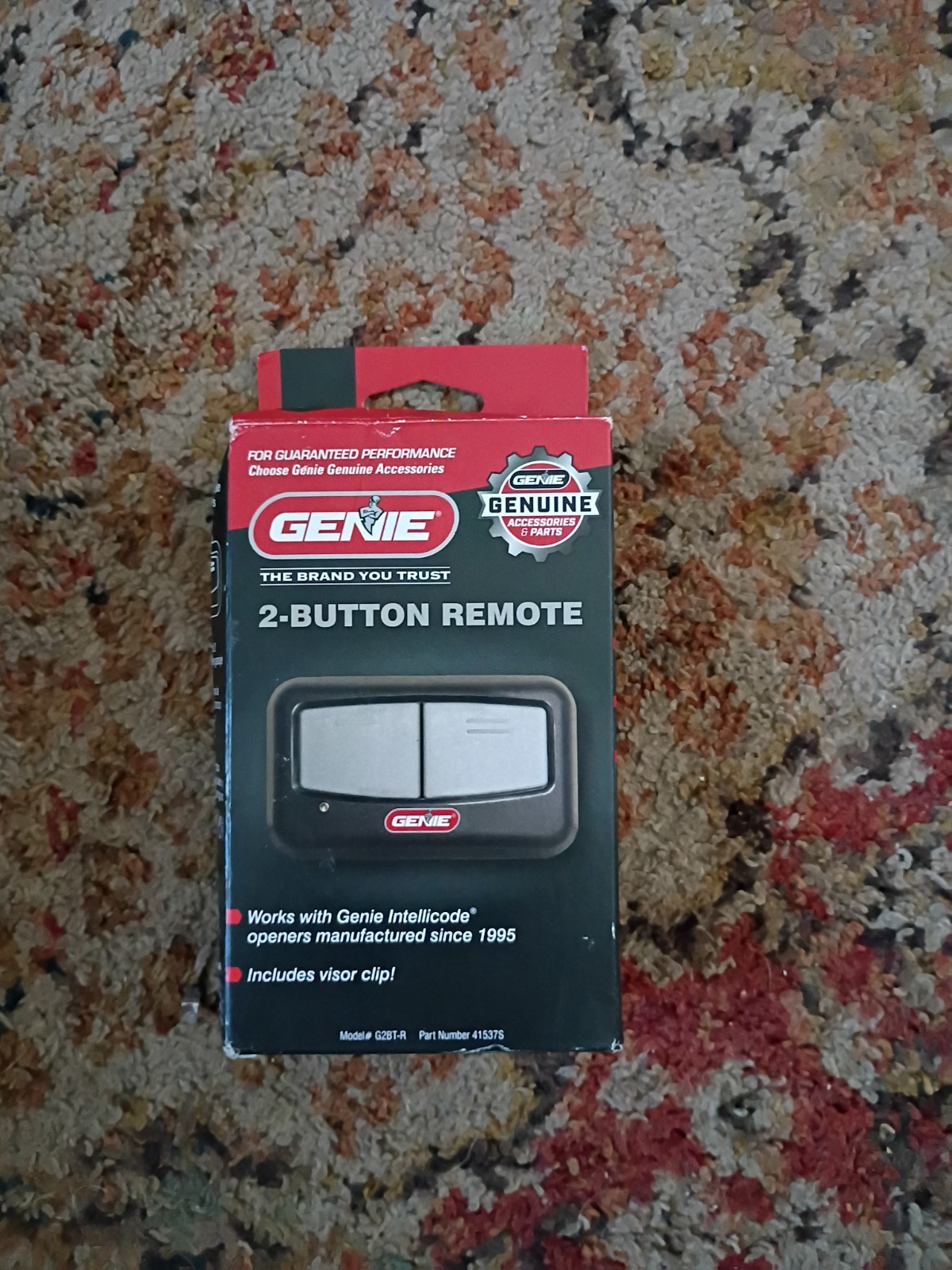 Genie Illuminator 2 Button Remote Model GL2T-R  - Part No 39646R