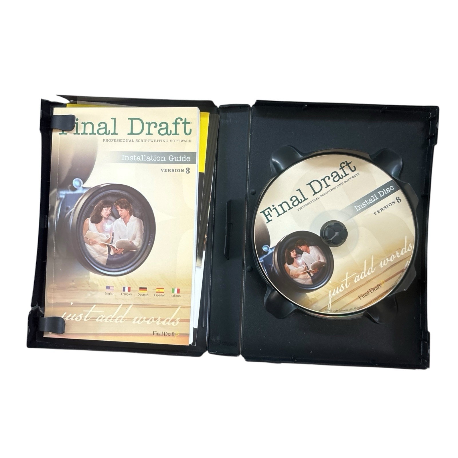 Final Draft Professional Scriptwriting Software Version 8 MAC Windows PC CD 2009
