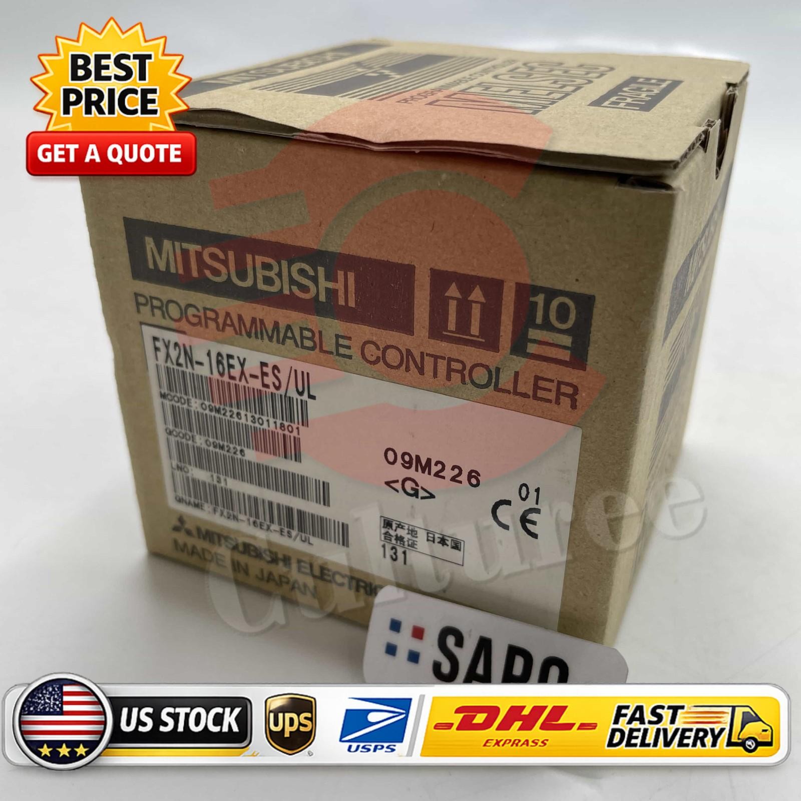 Mitsubishi Electric FX2N-16EX-ES/UL Digital input expansion unit new