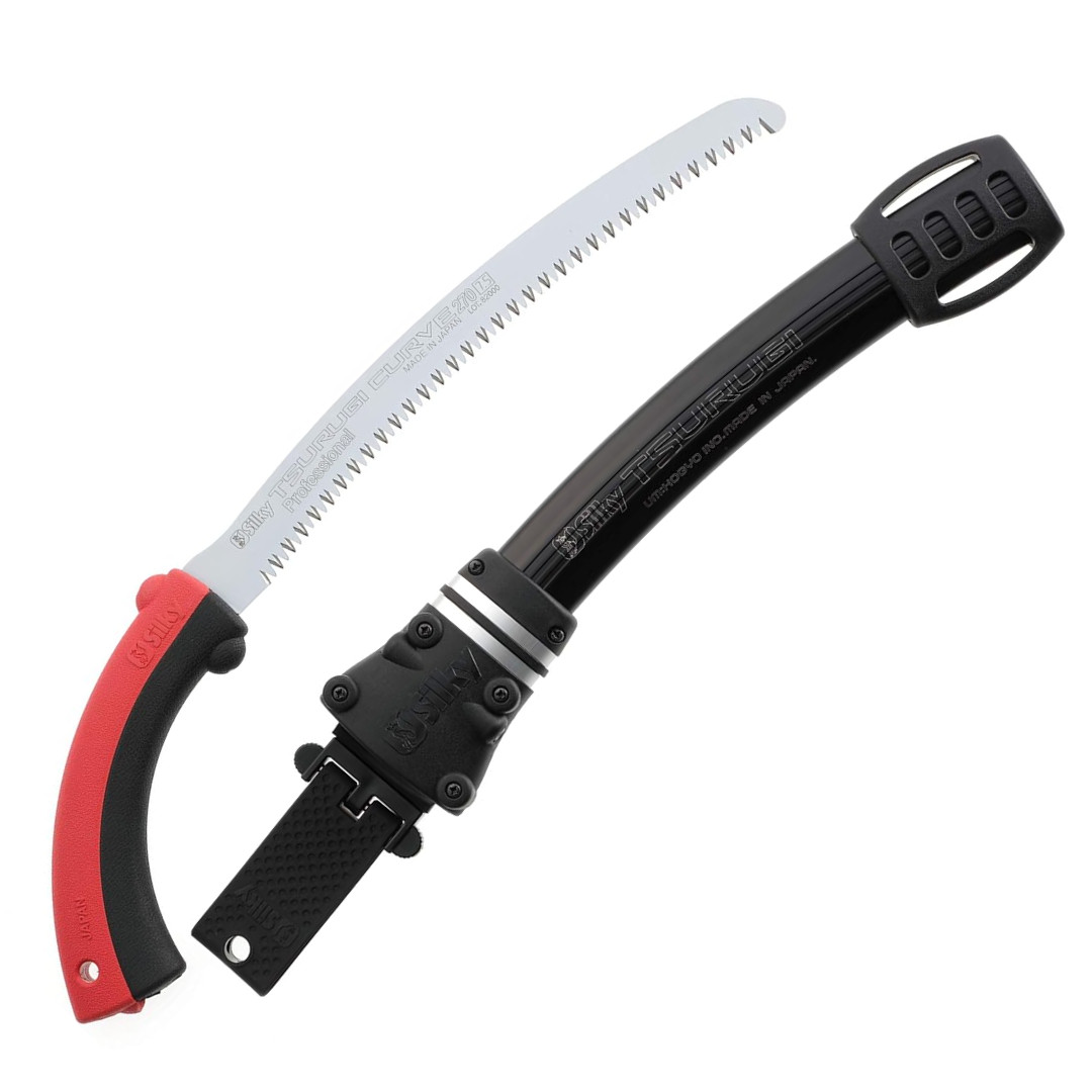 Silky 45427 Tsurugi Curved Saw 270mm with Scabbard - Pruning & Gardening Tool