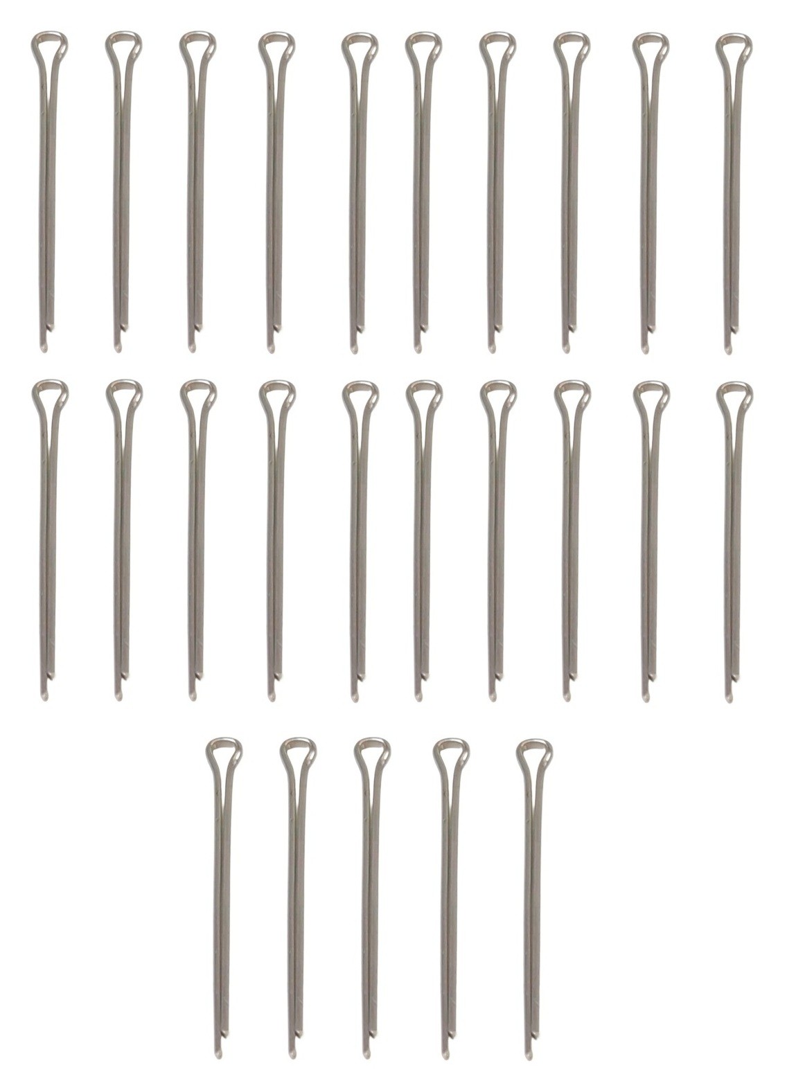 Cotter Pin 3/32 X 1-1/2 Grade 18-8 A2-70 304 Stainless Steel McMaster-Carr (25)