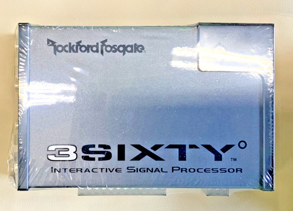 Old School Rockford Fosgate 3SIXTY.2 Interactive Signal Processor, NOS