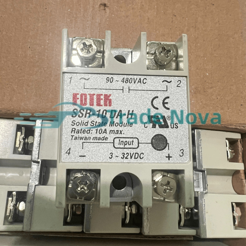 1PCS NEW Fotek SSR-10DA-H Solid State Relay Fast Delivery