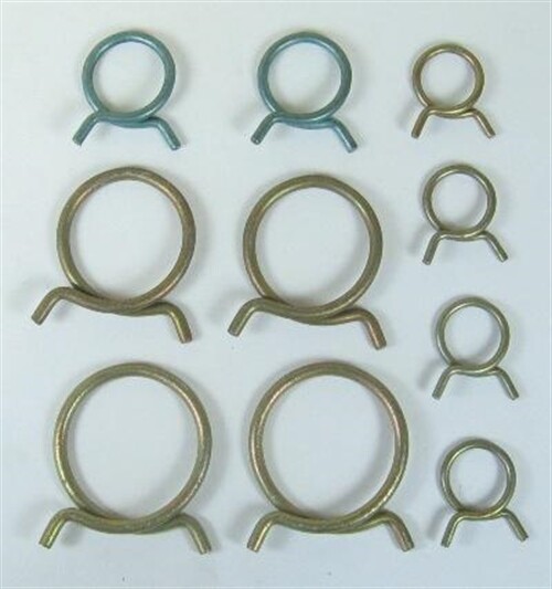 MOPAR 1966-69 Heater Hose Radiator Clamp Kit Spring Corbin Small Block 318 340