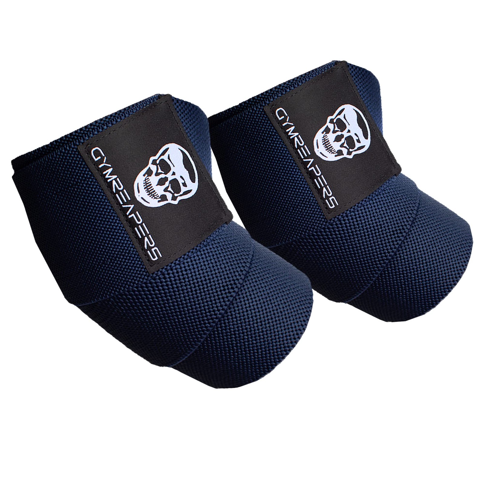 Gymreapers Weightlifting Elbow Wraps (1 Pair) - Flexible 40'' Elbow Compression