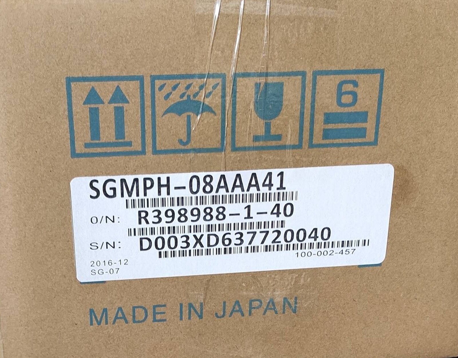 NEW YASKAWA SGMPH-08AAA41 Servo Motor