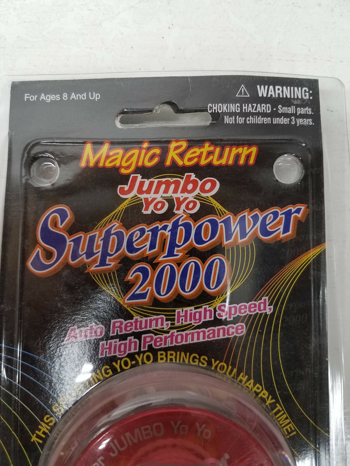 Magic Laser Jumbo Yo-Yo SUPERPOWER 2000 - pink