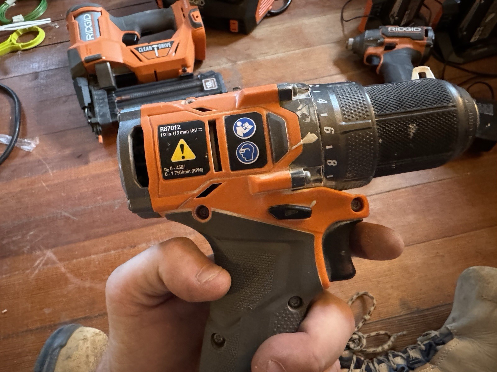 ridgid power tools and batteries