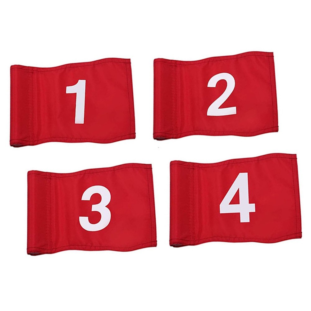 Nylon For Golf Target Flags 4 Pack Designed to Help Gauge Accurately