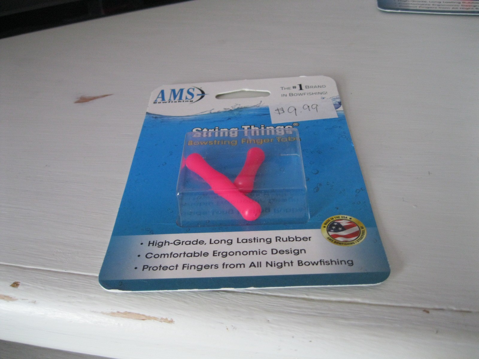 AMS Bowfishing String Things Bowfishing Finger Protection  PINK