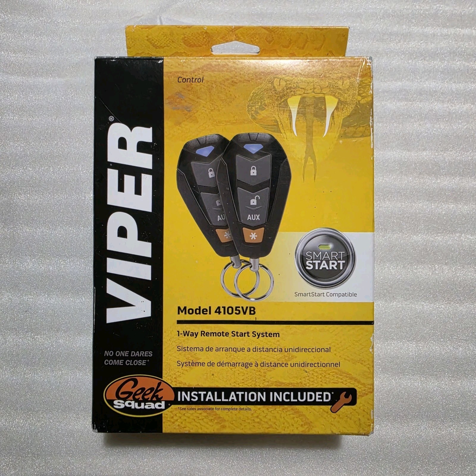 Viper Remote Start System - Model 4105VB NEW & UNUSED W/ 2 Remotes. Sealed Box!
