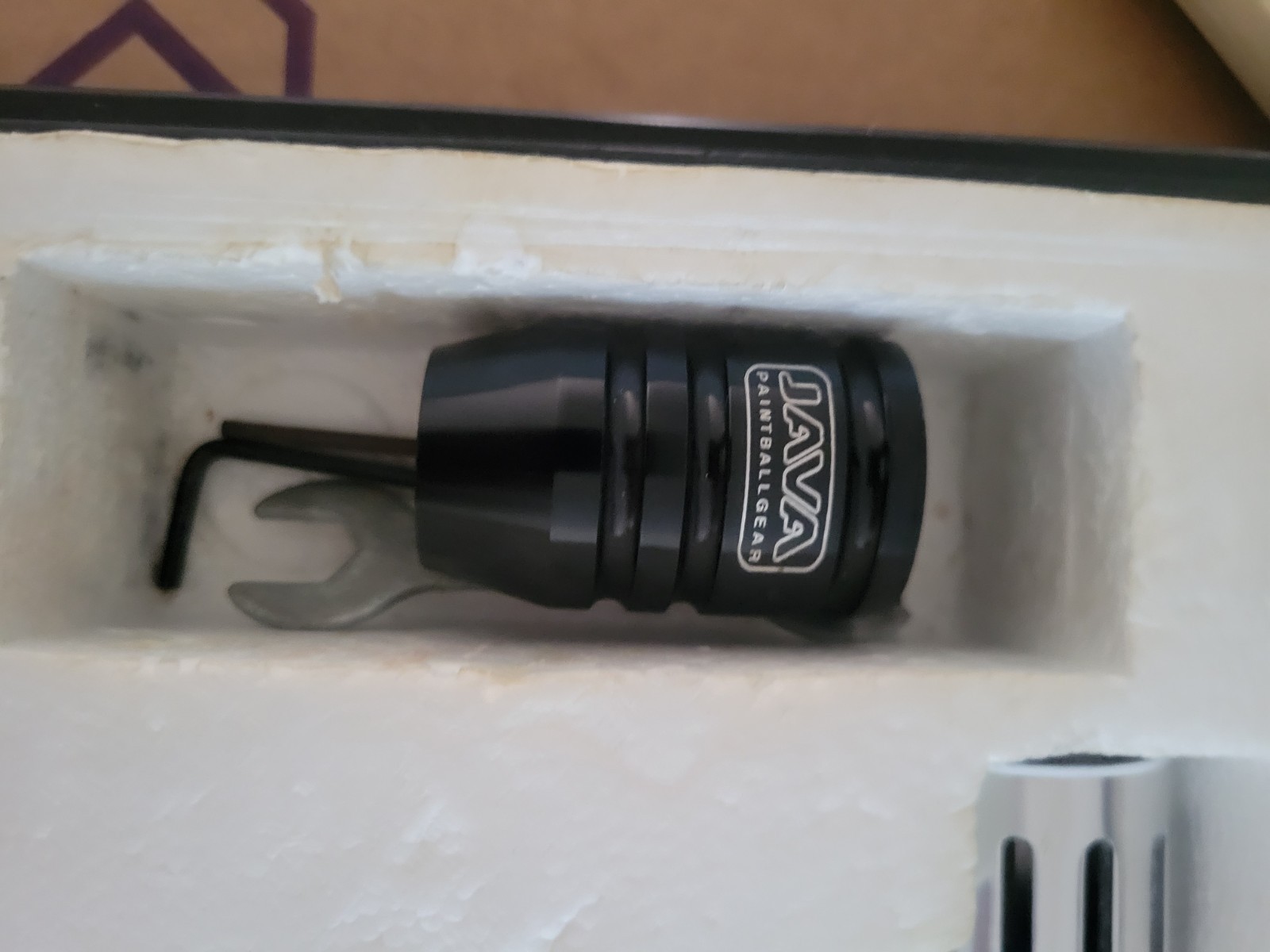 Spyder AMG Classic E Paintball Marker w/Case Blue Untested VTG Kingman