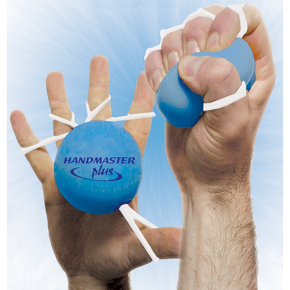 HANDMASTER PLUS MEDIUM SOFT HAND EXCERISER, RED WITH BLACK
