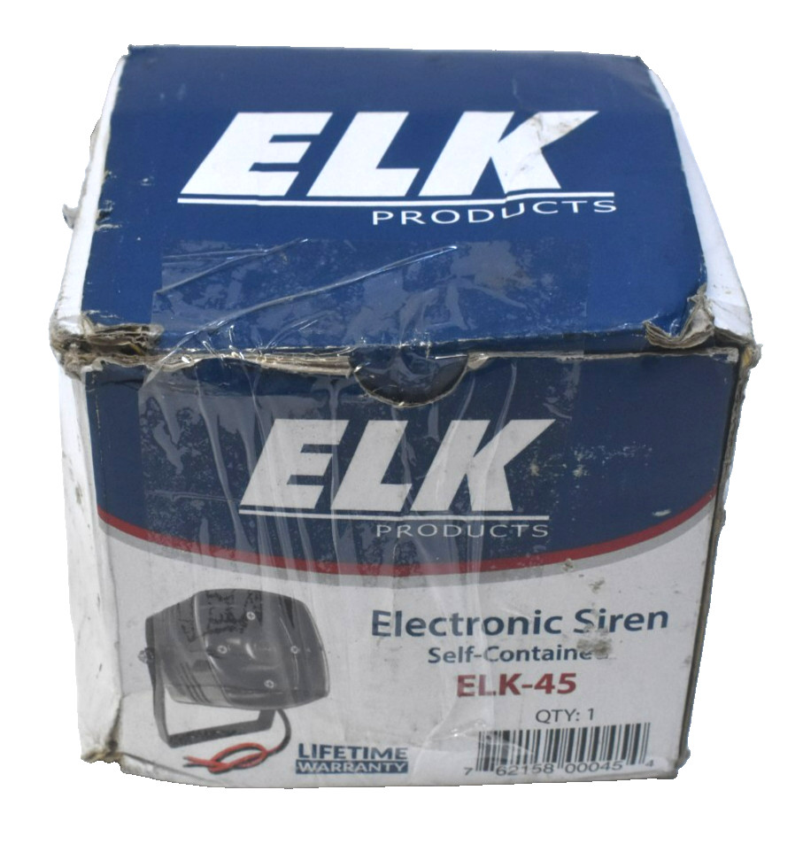 ELK Products Electronic Siren Self Contained ELK-45 Genuine OEM Replacement