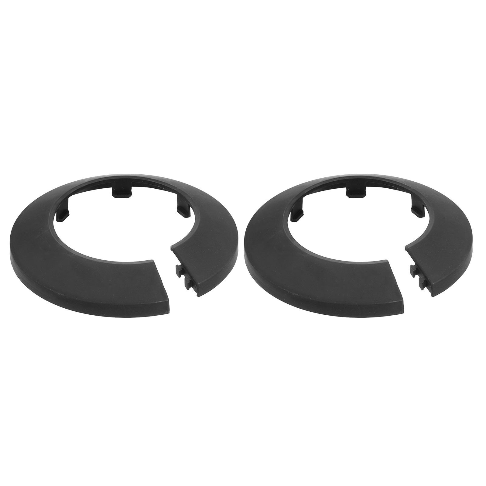 Escutcheon Plate, 2Pcs 50mm - Fit 1.9" Outer Diameter Pipe Flange (Black)