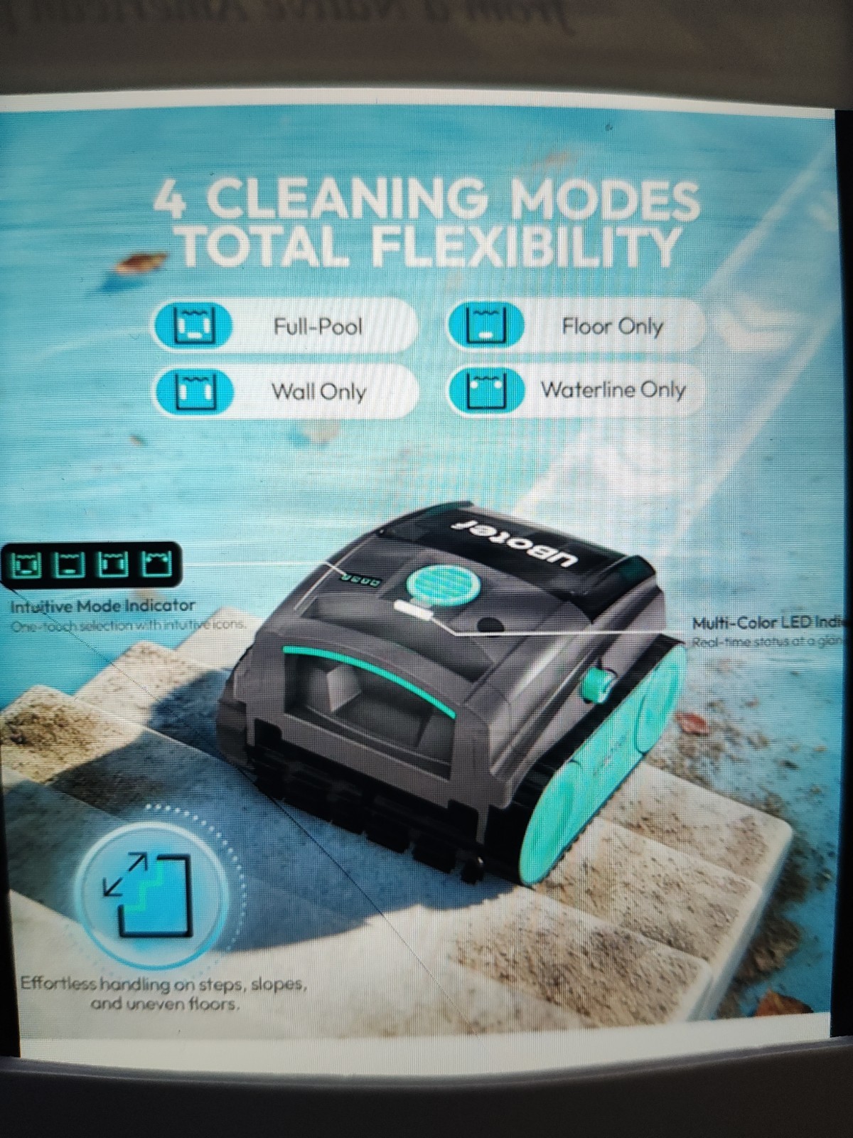 Robotic Pool Vacuum Cleaner 2026 Cordless Robotic Pool