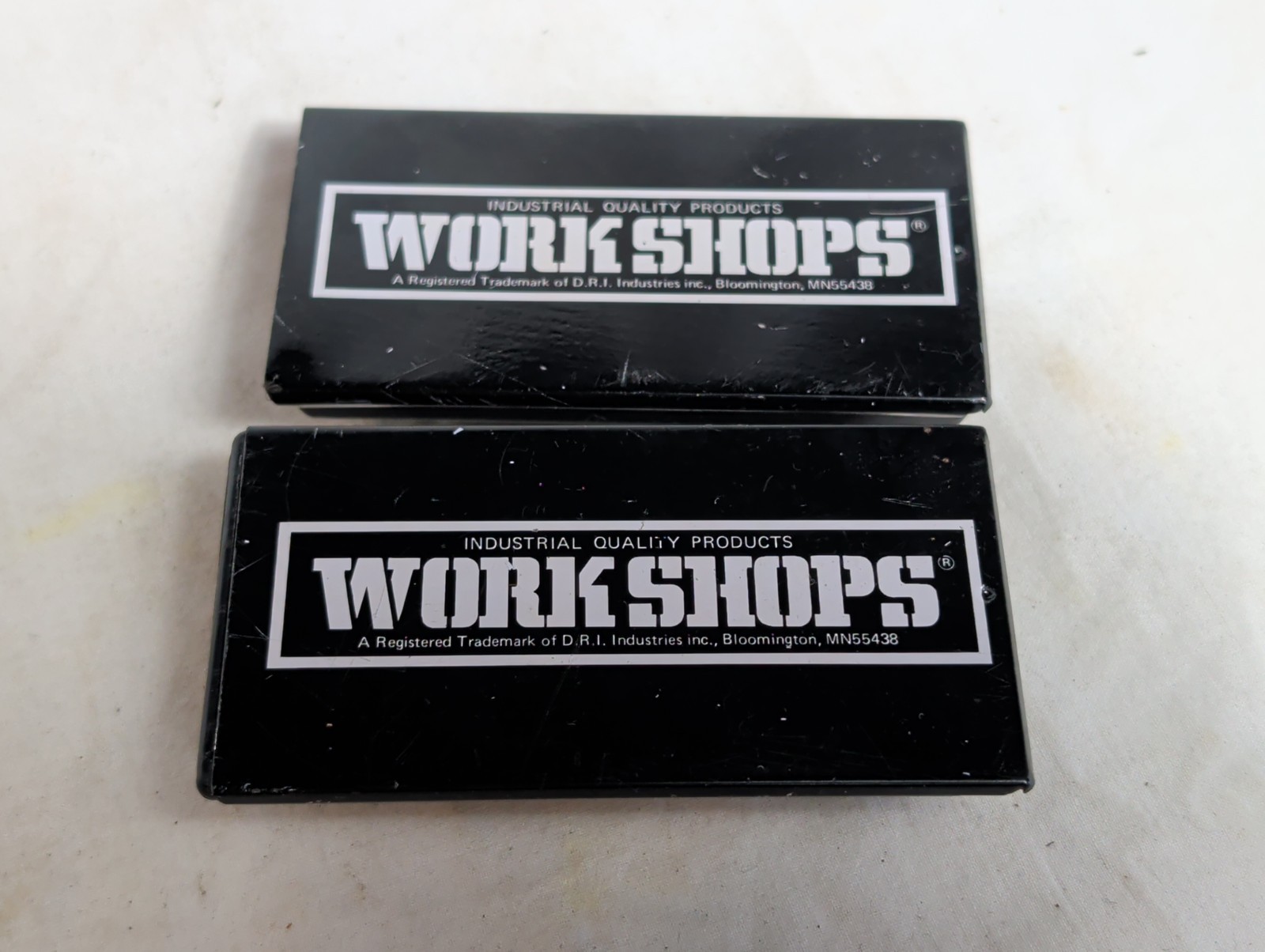 Vintage 2 Pcs Workshops Magnetic Key Holders under Car , Hide Key Magnetic Box
