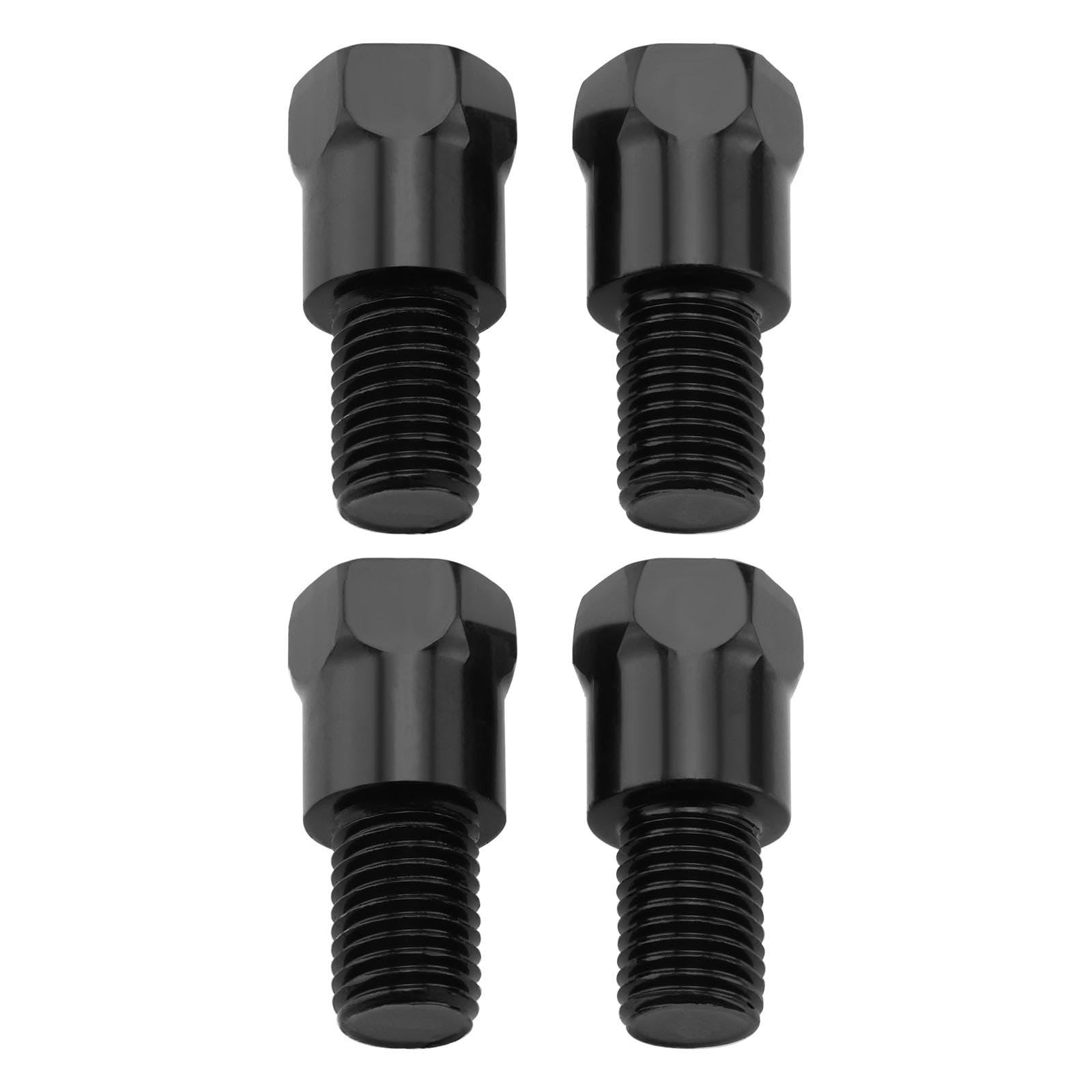 4pcs M10 32mm Motorcycle Mirror Mount Adapter Right and Left 10mm to 10mm...
