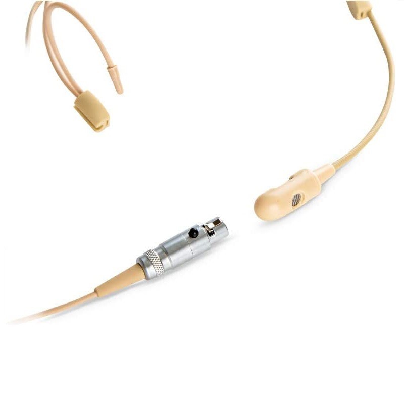 Cardioid Headworn Microphone Replacement for Shure Wireless Headset System Beige