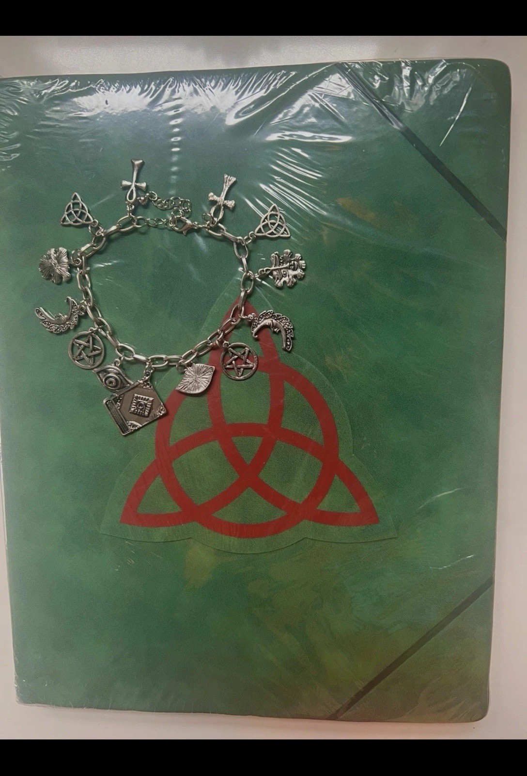 Book of Shadows. From Charmed 2007 show. BONUS Charmed Bracelet.