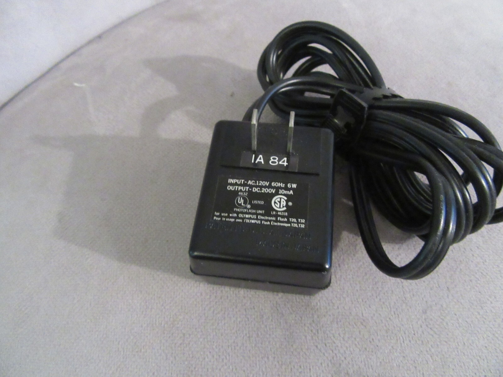 Rare Olympus Electronic Flash AC Adapter 2 In Great Shape
