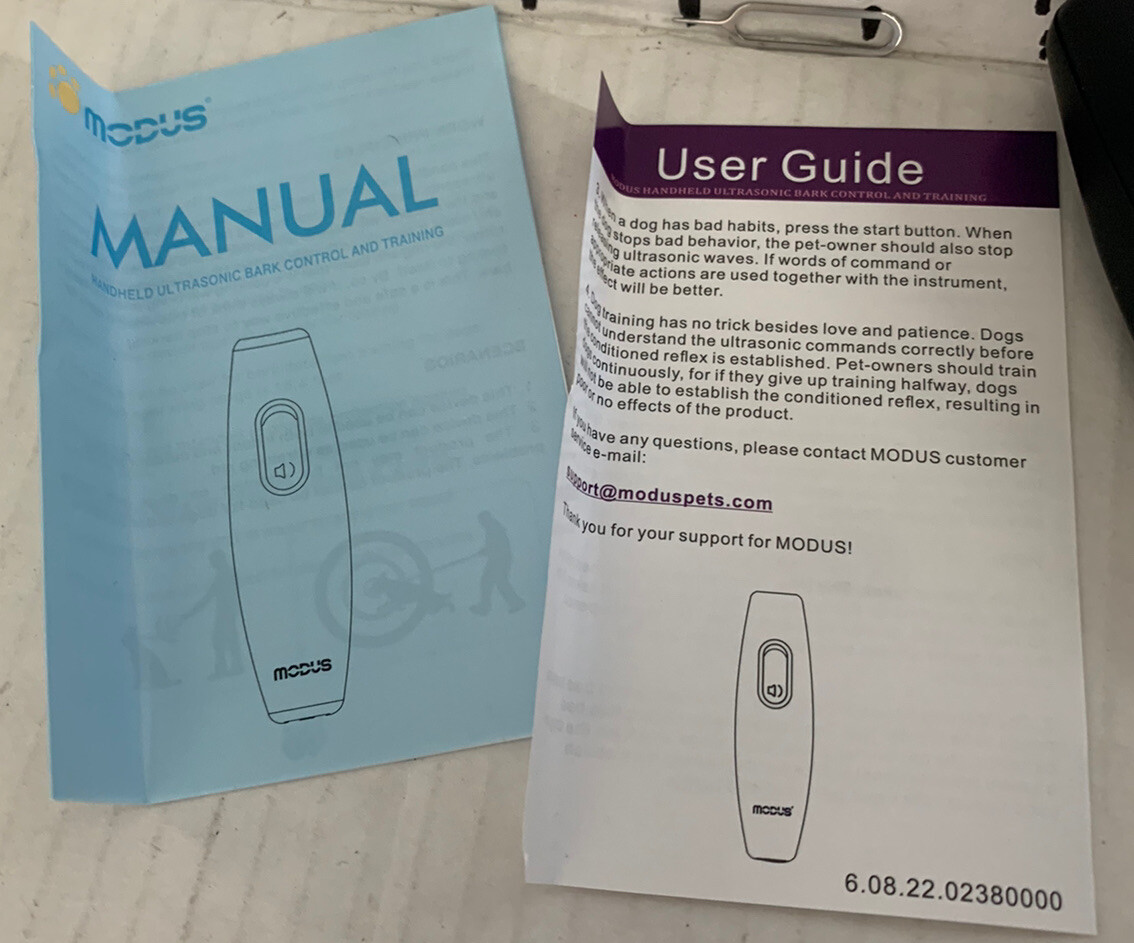 Modus Ultrasonic Bark Training Device M-238