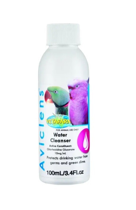 Vetafarm Aviclens 100ml protect drinking water from germs Brand new