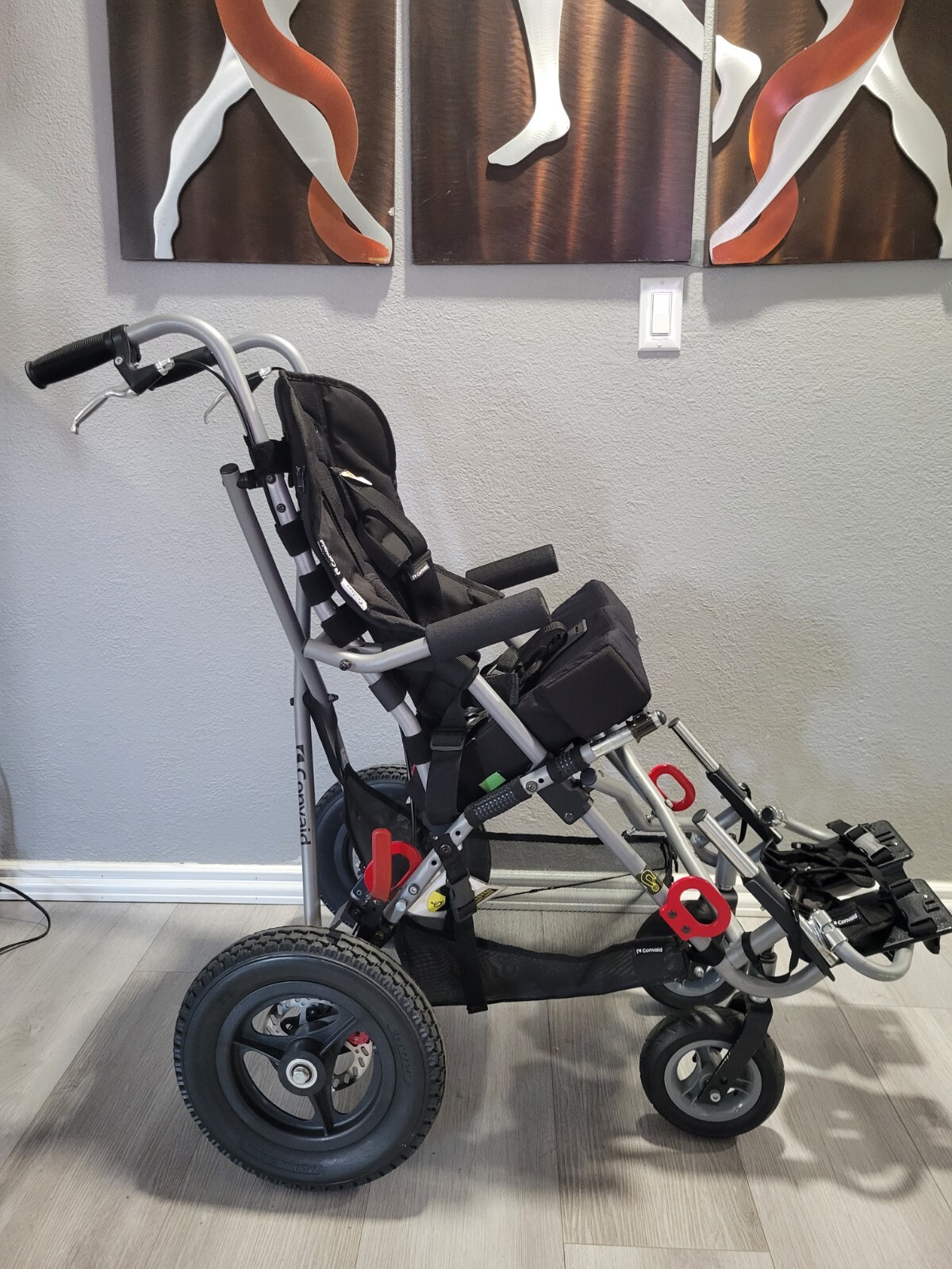 $4k Convaid Cruiser Scout All Terrain Size 12 Special Needs Stroller wheelchair