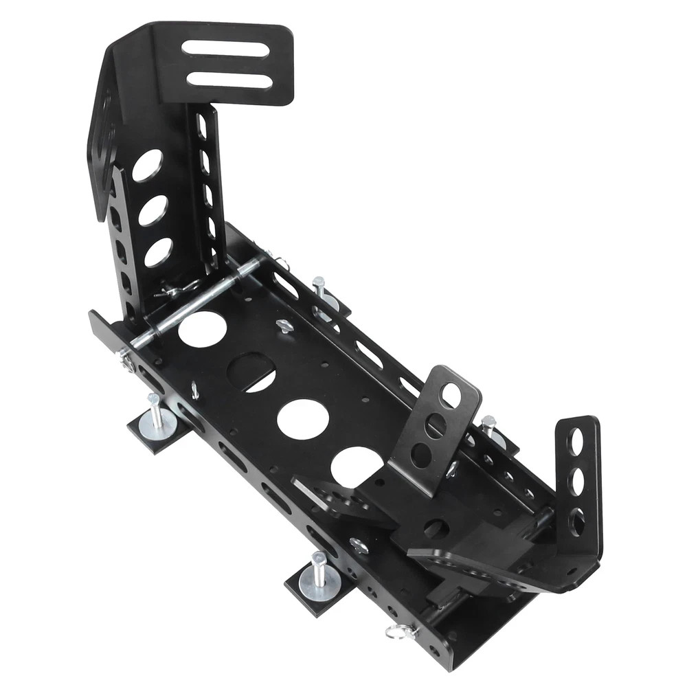 Motorcycle Wheel Chock Front/Rear 3000lb Trailer w/ Mount Kit