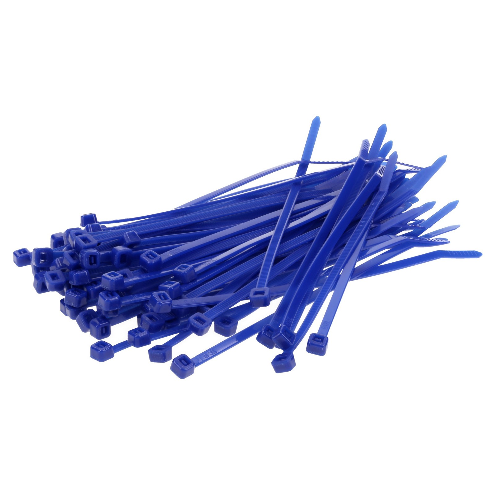 100 pieces Kalitec cable ties blue 200 mm x 4.5 mm polyamide UV resistant
